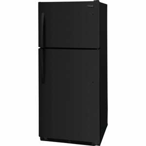 Frigidaire FRTD2021AB 20.5 Cu. Ft. Top Freezer Refrigerator in Black view 6