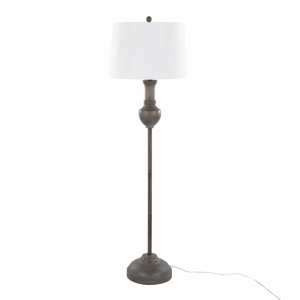 Griffin Grey Floor Lamp view 7