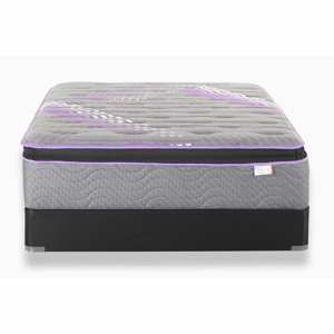 14" Premier Ultra Plush Pillow Top Hybrid King Mattress Foundation Set view 3
