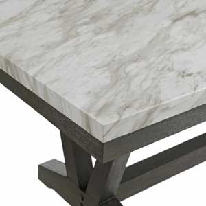 Everdeen Charcoal Dining Table view 6
