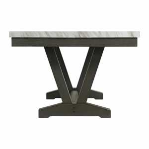Everdeen Charcoal Dining Table view 8