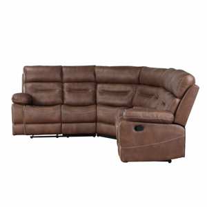 Rudger Brown 3PC Manual Reclining Sectional view 6