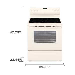 Kenmore 94204  5.7 cu. ft. Electric Range w/ True Convection - Bisque view 3