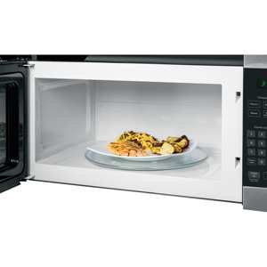 GE Appliances JVM3160RFSS 1.6 Cu. Ft. Over-the-Range Microwave Oven - Stainless Steel view 4