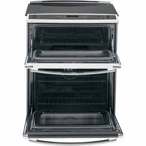 GE Profile Series PS950SFSS  4.4 cu. ft. Slide-In Electric Range w/ Convection Double Oven - Stainless Steel view 2