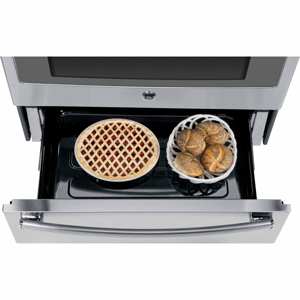 GE Profile Series PHS920SFSS  5.3 cu. ft. Slide-In Induction Range w/ True Convection - Stainless Steel view 3
