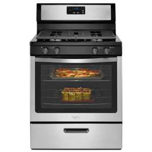 Whirlpool WFG320M0BS 5.1 Cu. Ft. Gas Range w/ Broiler Drawer - Stainless Steel view 4