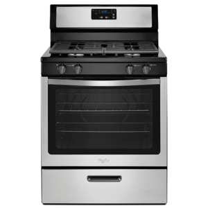 Whirlpool WFG320M0BS 5.1 Cu. Ft. Gas Range w/ Broiler Drawer - Stainless Steel view 1