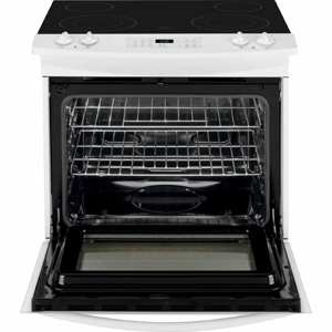 Kenmore 42531 4.6 Cu. Ft. Slide-In Electric Range w/ Black Ceramic Smoothtop Cooktop - White view 2