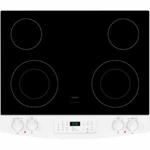 Kenmore 42531 4.6 Cu. Ft. Slide-In Electric Range w/ Black Ceramic Smoothtop Cooktop - White view 4