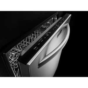 KitchenAid KDTM354DSS  24" Built-In 6-Cycle Dishwasher w/ Ultra-Fine Filter-Stainless Steel view 2