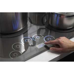 GE Cafe Series CHP9536SJSS  36" Built-In Touch Control Induction Cooktop - Stainless Steel view 6