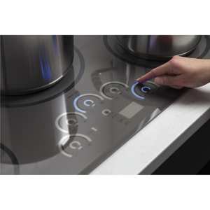 GE Cafe Series CHP9536SJSS  36" Built-In Touch Control Induction Cooktop - Stainless Steel view 4