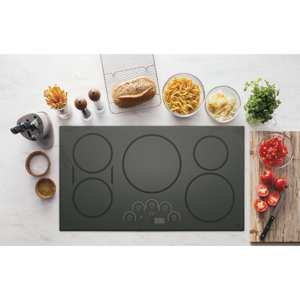 GE Cafe Series CHP9536SJSS  36" Built-In Touch Control Induction Cooktop - Stainless Steel view 7