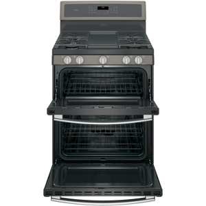 GE Profile Series PGB960EEJES 6.8 cu. ft. Freestanding Gas Range w/ Double Convection Oven - Slate view 5