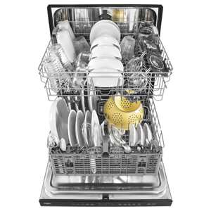 Whirlpool WDT750SAHV 24" Built-In Dishwasher w/ TotalCoverage Spray Arm - Fingerprint Resistant Black Stainless Steel view 5