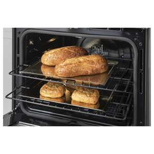 GE Cafe CGS986EELDS Series CGS986EELDS 30" Slide-In Gas Range w/ Warming Drawer - Black view 5