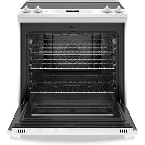 GE Appliances JS760DLWW 30" Slide-In Electric Convection Range - White view 6