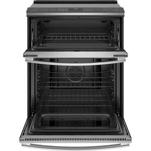GE Profile Series PS960SLSS 30" Slide-In Electric Double Oven Convection Range - Stainless Steel view 5