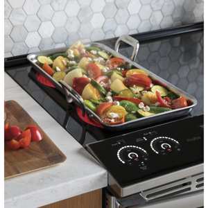 GE Profile Series PS960SLSS 30" Slide-In Electric Double Oven Convection Range - Stainless Steel view 6