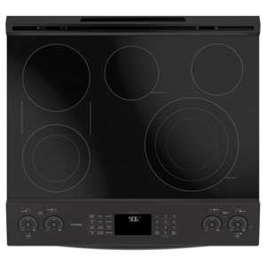 GE Profile Series PS960BLTS 30" Slide-In Electric Double-Oven Convection Range - Black Stainless Steel view 6