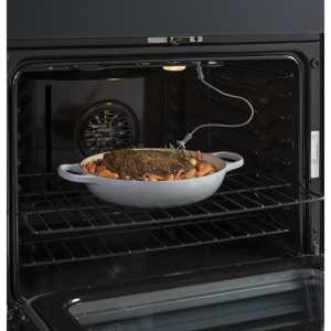 GE Profile Series PS960ELES 30" Slide-In Electric Double Oven Convection Range - Slate view 5