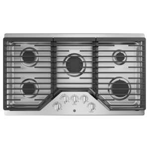 GE Appliances JGP5036SLSS 36" Built-In Gas Cooktop - Stainless Steel view 1
