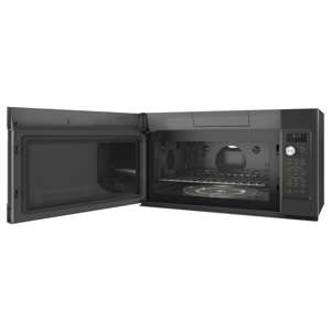 GE Appliances CVM9179ELDS  1.7 cu. ft. Over-the-Range Microwave with Convection - Black Slate view 6