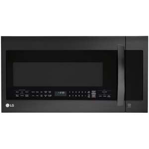 LG LMVM2033BM 2.0 . Over-the-Range Microwave Oven - Matte Black Stainless view 1