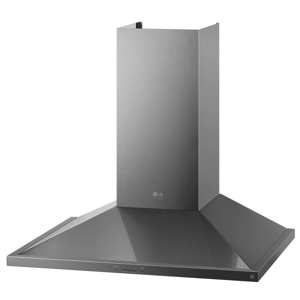 LG STUDIO LSHD3089BD 30" Wall Mount Wi-Fi Enabled Range Hood - Black Stainless view 4