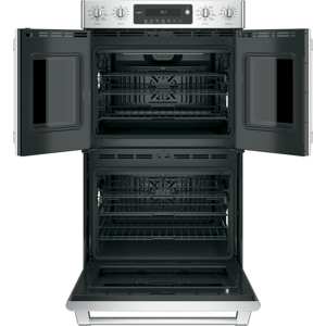 GE Cafe Series CT9570SLSS 30" Built-In Double Wall Oven with Convection - Stainless Steel view 2