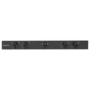 Hotpoint RGBS100DMBB 30" Free-Standing Gas Range - Black view 7