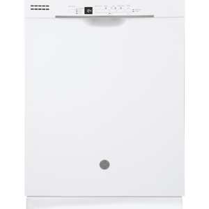 GE Appliances GDF530PGMWW 24" Built-In Dishwasher with Front Controls - White view 1