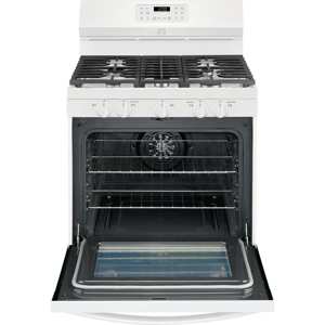 Kenmore 74452 5 cu. ft. Gas Range with Convection - White view 5
