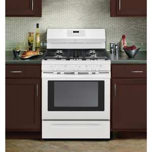 Kenmore 74452 5 cu. ft. Gas Range with Convection - White view 3