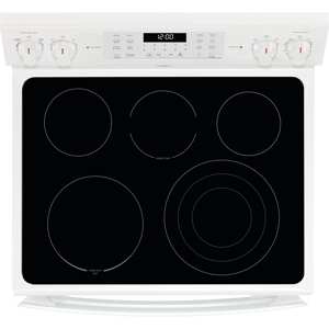 Kenmore Elite 92652 6.1 cu. ft. Electric Range with Dual True Convection - White view 3