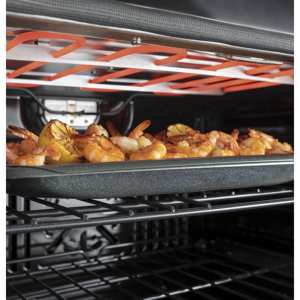 GE Appliances JTD5000ENES 30" Built-In Convection Double Wall Oven - Slate view 6