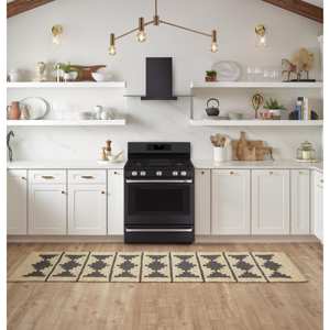 GE Cafe CGB500P3MD1 30" Freestanding Gas Oven with Convection Range - Matte Black view 7