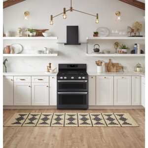 GE Cafe CGB550P3MD1 30" Freestanding Gas Double Oven with Convection Range - Matte Black view 6