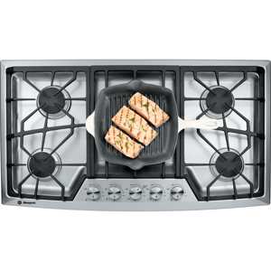GE ZGU385NSMSS 36 in. Gas Cooktop view 1