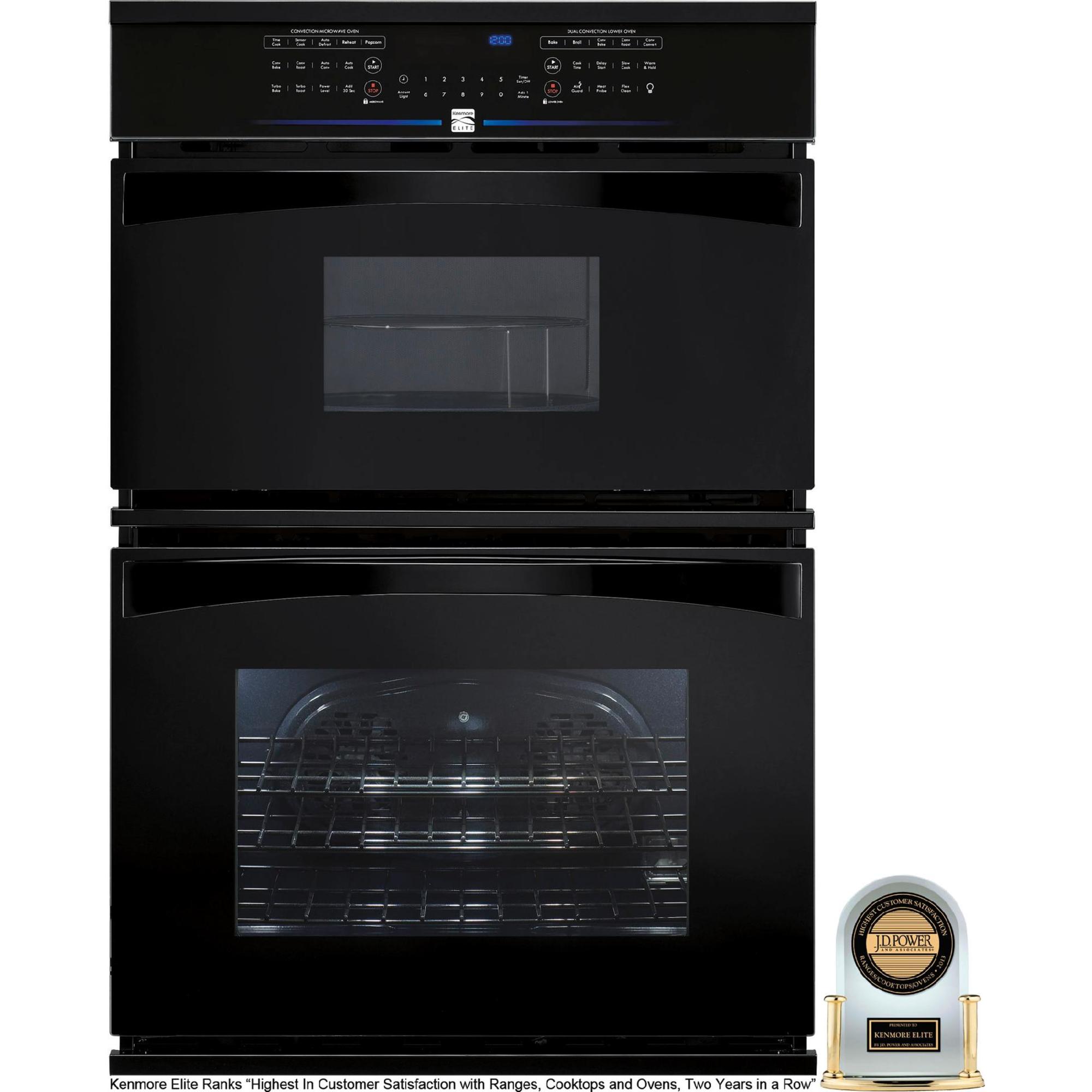kenmore 27 wall oven microwave combo