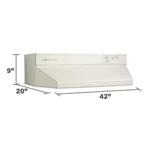 Kenmore 52544 42" Range Hood in Bisque view 2