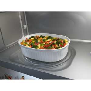 Whirlpool WMH31017AW  White 30 in. Over the Range Microwave w/ 2-Speed Fan view 3