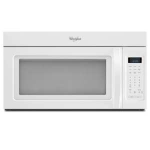 Whirlpool WMH31017AW  White 30 in. Over the Range Microwave w/ 2-Speed Fan view 1