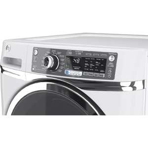 GE Appliances GFWR4800FWW 4.8 cu. ft. RightHeight  Design Front-Load Washer - White view 2