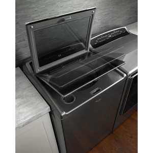 Whirlpool WTW8500DC 5.3 Cu. Ft. Cabrio® Top Load Washer w/ Intuitive Touch Controls - Chrome Shado view 4