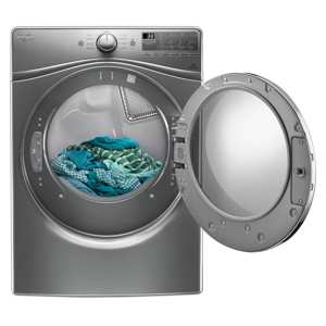 Whirlpool WED92HEFC  7.4 cu. ft. Electric Dryer w/ Advanced Moisture Sensing - Chrome Shadow view 2
