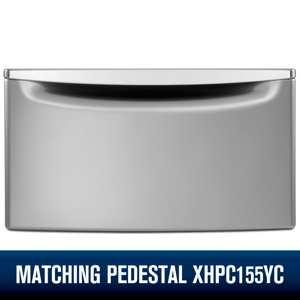 Whirlpool WED92HEFC  7.4 cu. ft. Electric Dryer w/ Advanced Moisture Sensing - Chrome Shadow view 4