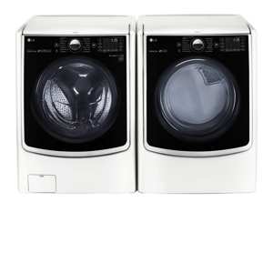 LG WM5000HWA 4.5 Cu. Ft. Ultra-Large Capacity Smart Wi-Fi Enabled Front Load Washer w/ TurboWash® view 2