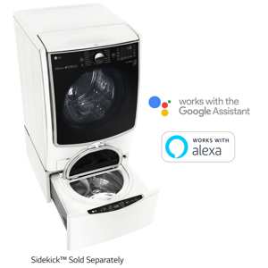 LG WM5000HWA 4.5 Cu. Ft. Ultra-Large Capacity Smart Wi-Fi Enabled Front Load Washer w/ TurboWash® view 5
